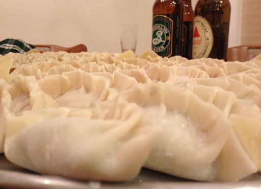 BBQ pork & kimchi dumpling