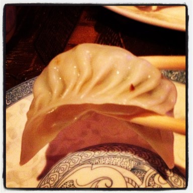 Steamed dumpling at Su Xing House