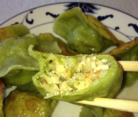 Spinach Dumpling