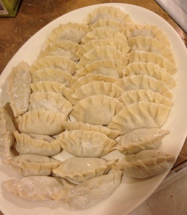Shrimp and water chestnut dumplings