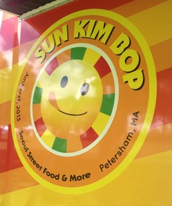 Sum Kim Bop food truck logo