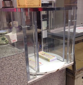 The money-food exchange airlock