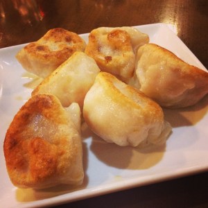 New Big Wong's fried pork dumplings