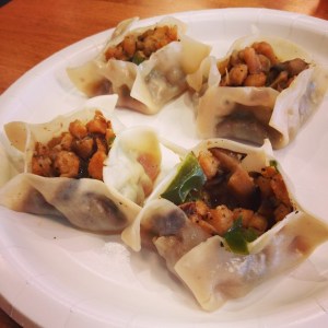 Black Pepper Fish Dumpling