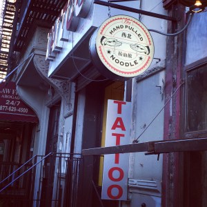 Handpulled Noodles and Tattoos