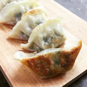 Pan fried Wang Food's Leek Dumplings