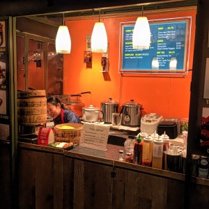 Vedge kiosk at Bryant Park