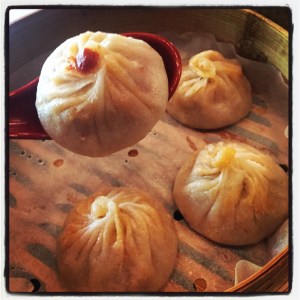Pork and Kimchi Soup Dumplings