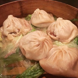 Steamed Crab Meat and Pork Buns 